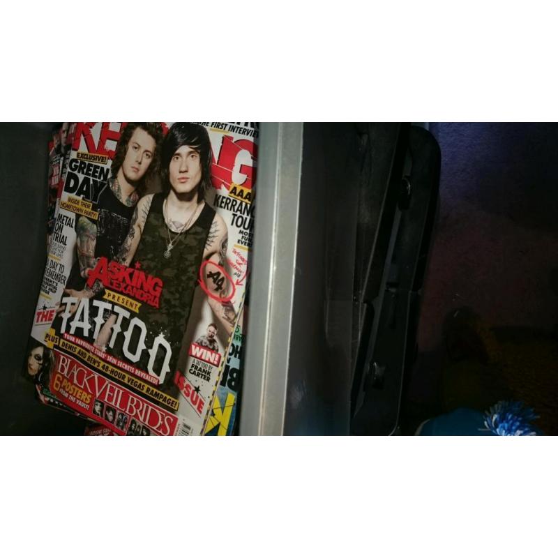 Kerrang magazines