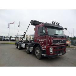 2006 (06) Volvo FM400 8x4 Multilift HIAB Hookloader with Easysheet