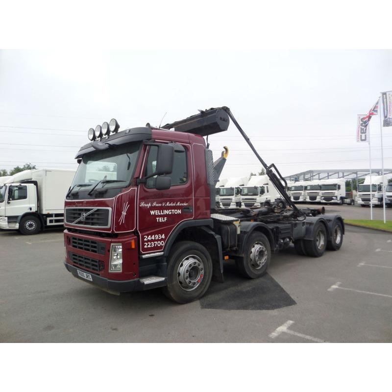 2006 (06) Volvo FM400 8x4 Multilift HIAB Hookloader with Easysheet