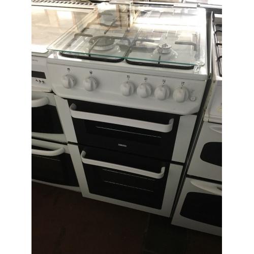 50CM WHITE ZANUSSI GAS COOKER
