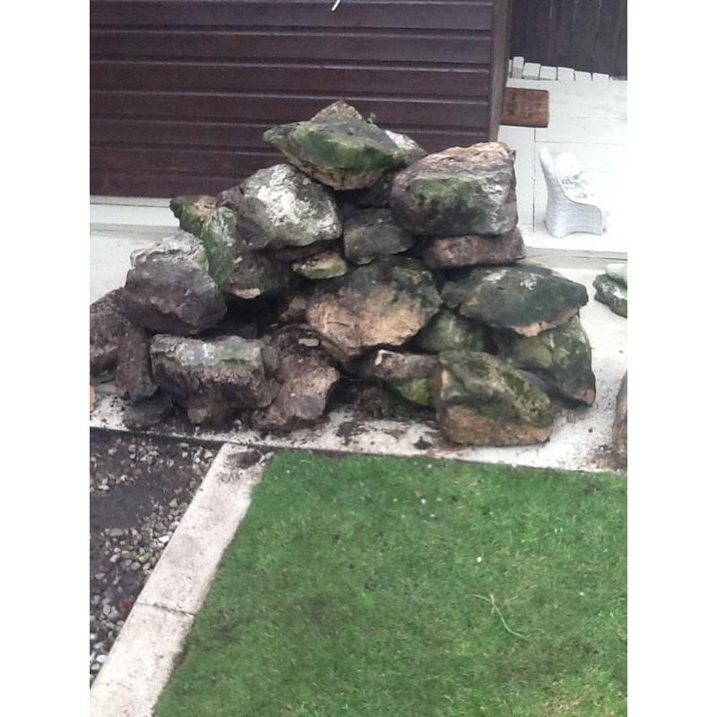 Rockery stones
