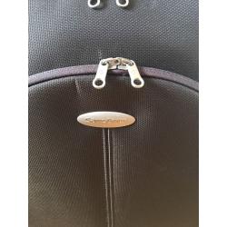 Samsonite carry on suitcase, vanity bag and accessories