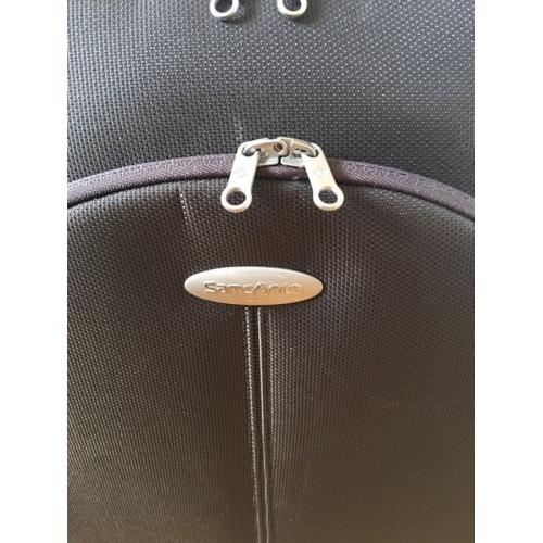 Samsonite carry on suitcase, vanity bag and accessories