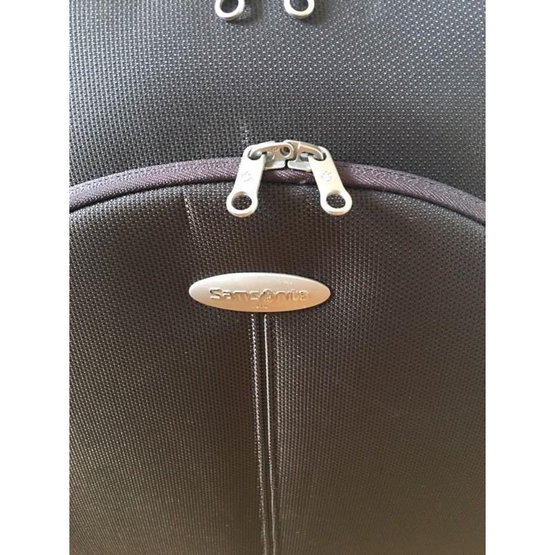 Samsonite carry on suitcase, vanity bag and accessories
