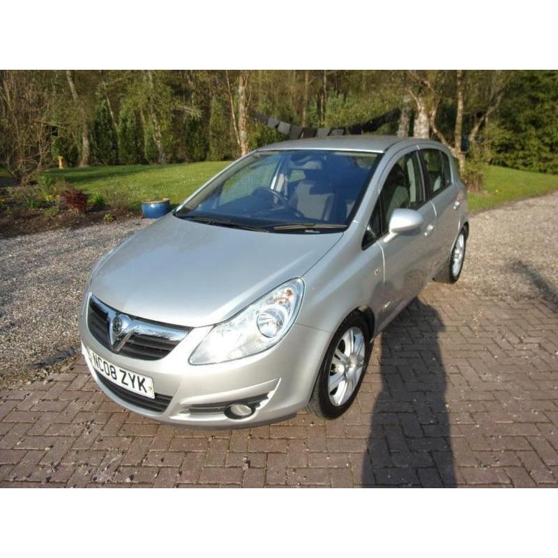 VAUXHALL CORSA 1.2 design 2008 Petrol Manual in Silver