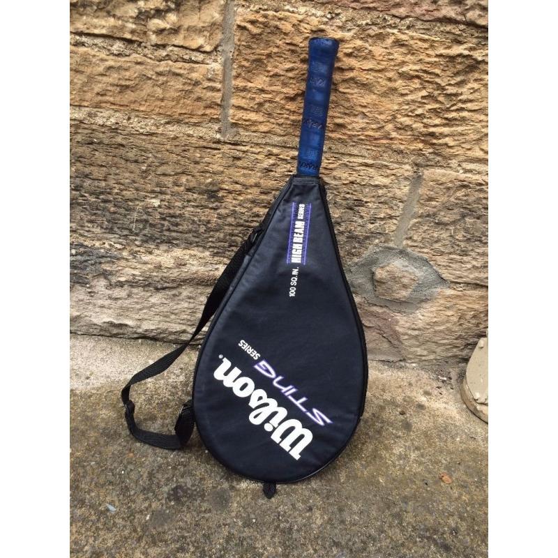 Wilson Sting Series Tennis Racquet, hardly used