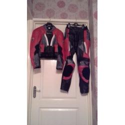 Motorbike jacket & trousers