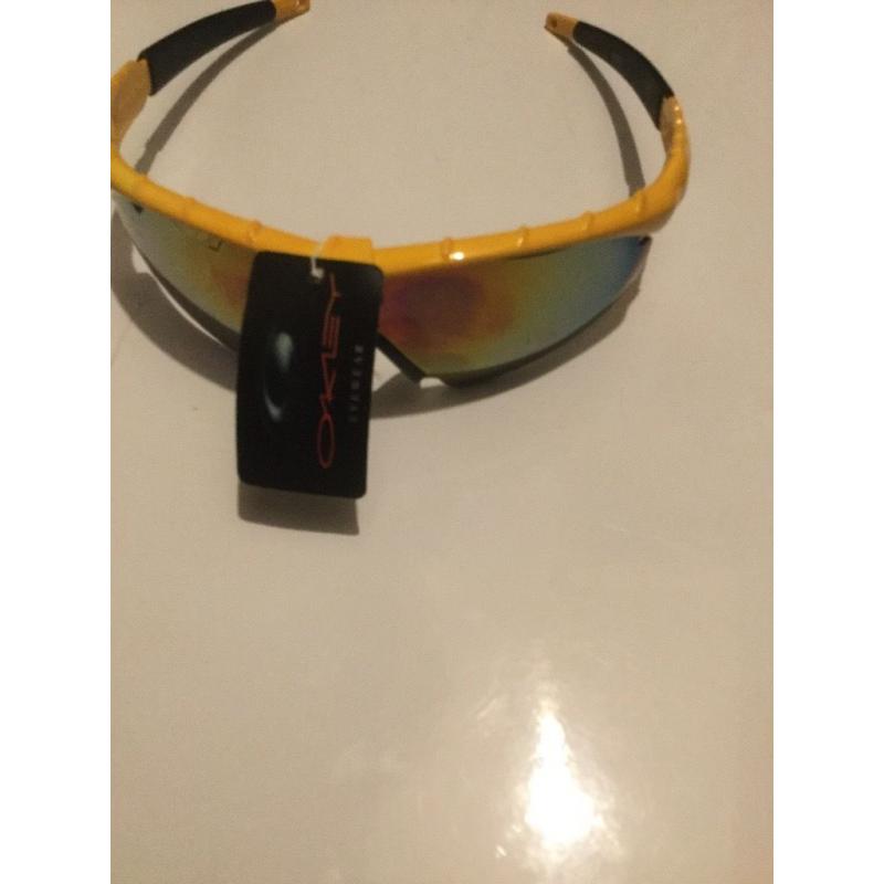 Oakley shades with 1 year guarantee certificate