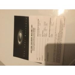 Oakley shades with 1 year guarantee certificate