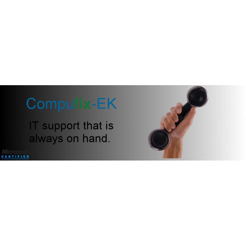 PC Repair and IT Support, Microsoft Certified Engineer - East Kilbride, Lanarkshire, Glasgow