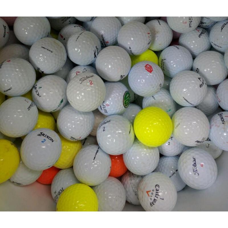 100 Practice Golf Balls