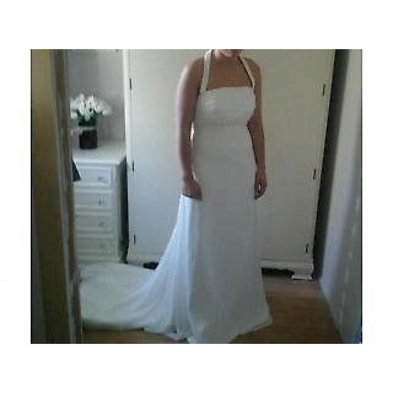 size 12 wedding dress and shoes
