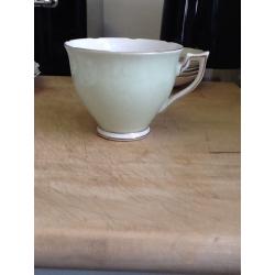 Melba stamped vintage tea cup set with plates
