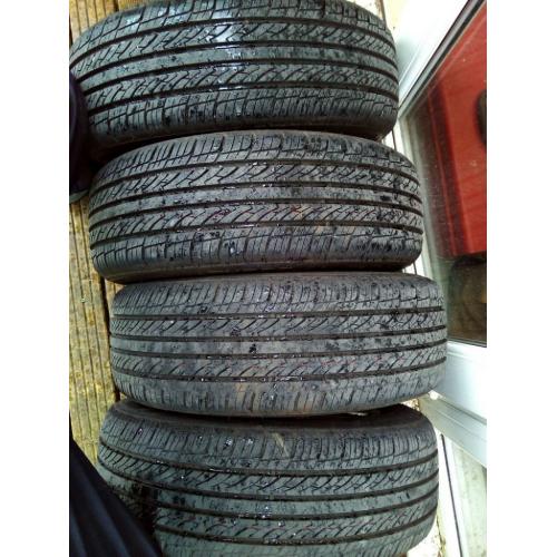 4+ 15" Alloy Wheel + Tyres