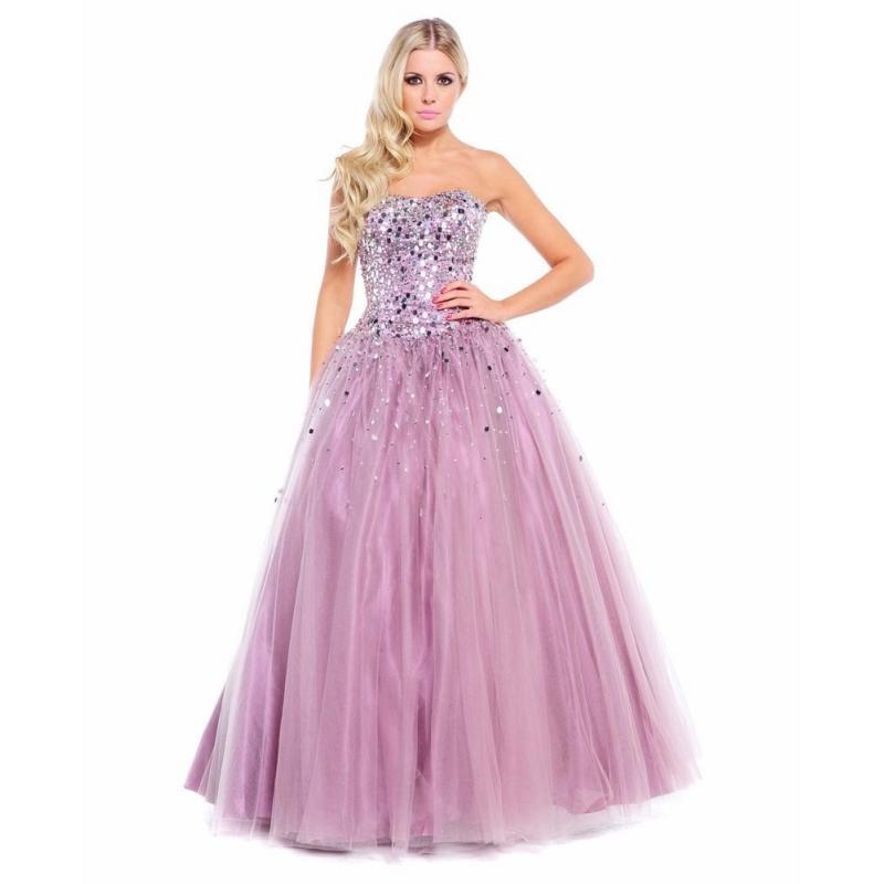 Ruby Quartz Prom Dress - fits UK siz 6 to 8