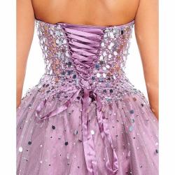 Ruby Quartz Prom Dress - fits UK siz 6 to 8