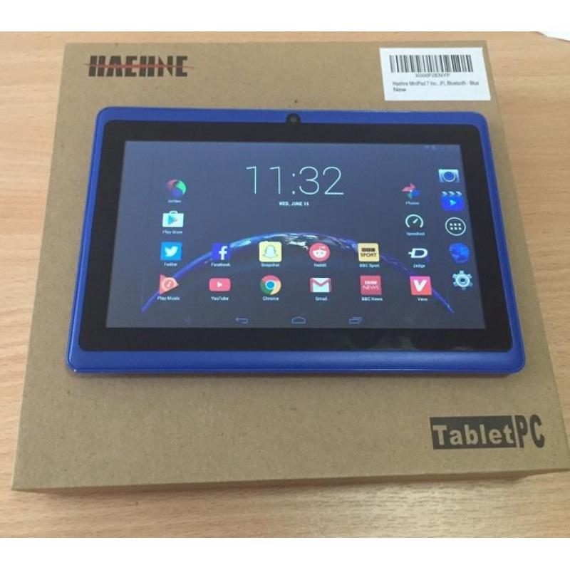 Haehne 7inch Wifi 8GB Tablet 1GB Ram Boxed