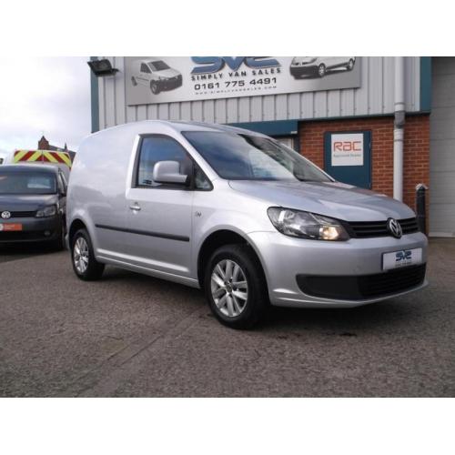 2012 12 VOLKSWAGEN CADDY 1.6TDI BLUEMOTION S/S 102BHP HIGHLINE SPEC VAN