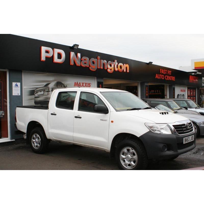 2013 TOYOTA HILUX HL2 D Cab Pick Up 2.5 D 4D 4WD 144