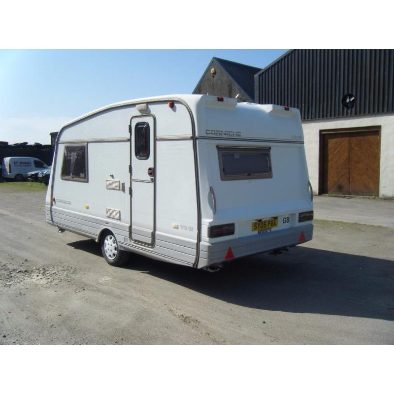 1997 SWIFT CORNICHE 13/2 2 BERTH CARAVAN LOVELY EXAMPLE NO DAMPNESS