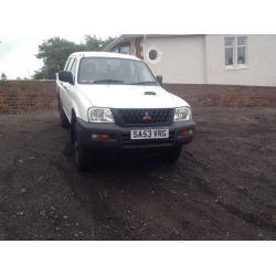 MITSUBISHI L200 4WORX NO VAT