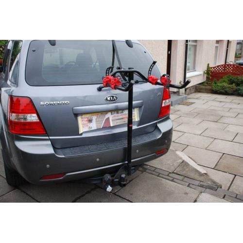 Towbar bike carrier