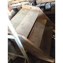 Wooden steps
