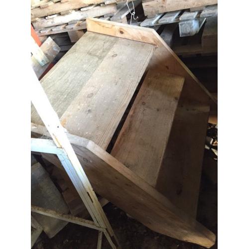 Wooden steps
