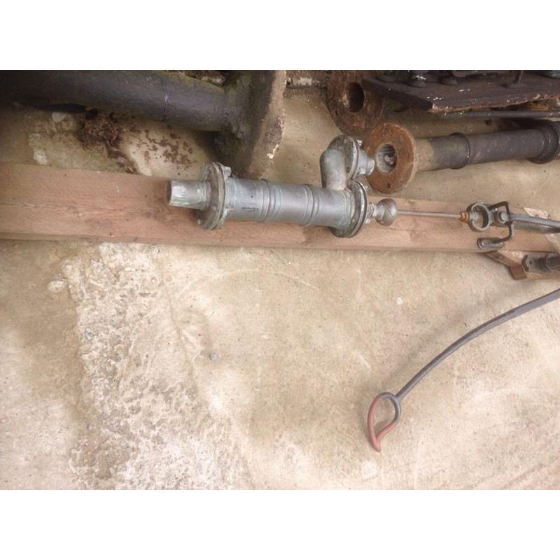 Antique hand pumps