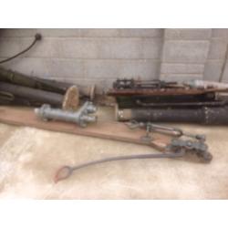 Antique hand pumps