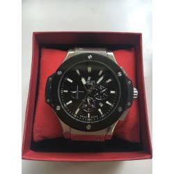 18k Hublot Big Bang Geneve Rolex Cartier Breitling Smart Watch Casio Swiss stainless steel bezel