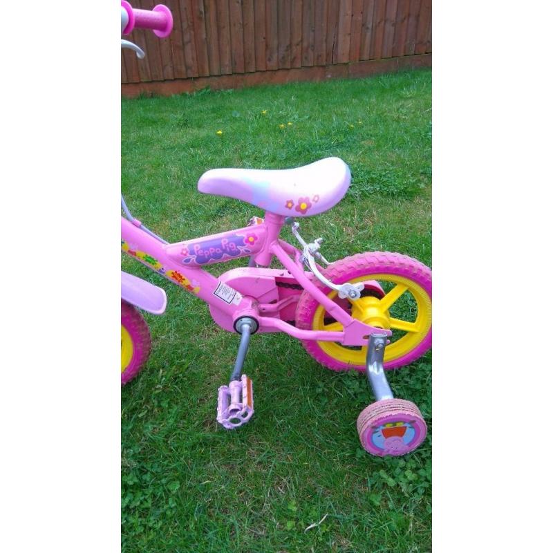 Peppa pig bike