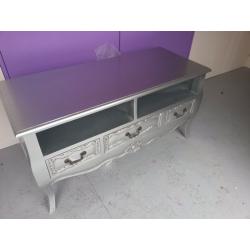 Rococo Style Silver 3 Drawer Unit