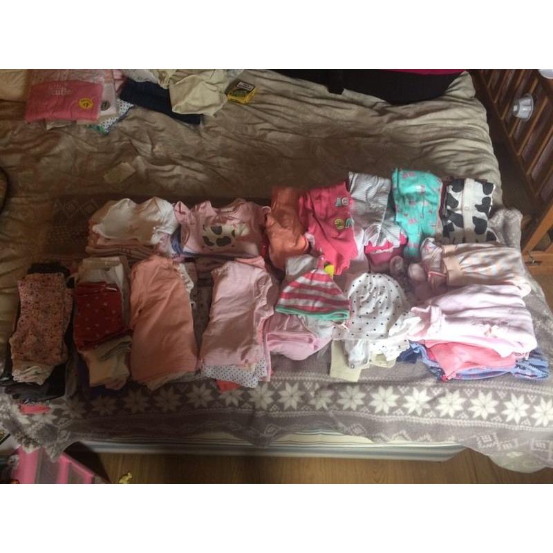 Baby girl clothes bundle