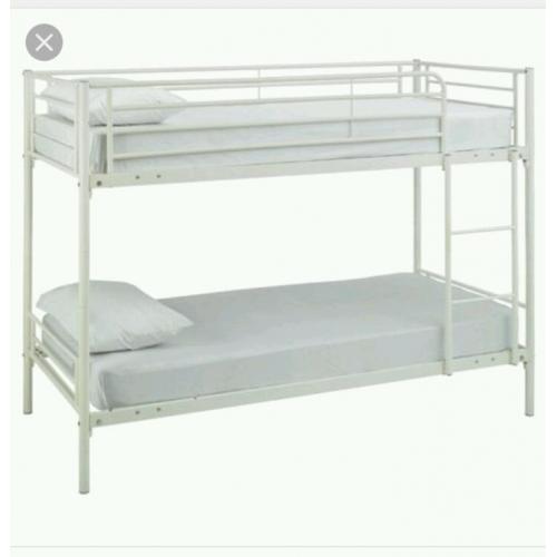 Mika Bunk Beds in Vanilla