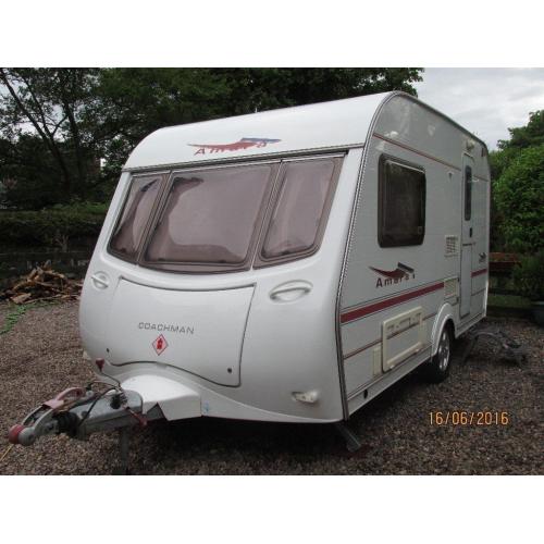 15FT Coachman Amara 380 //2 berth with Motor Mover and Awning