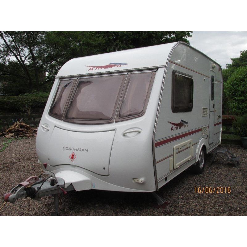 15FT Coachman Amara 380 //2 berth with Motor Mover and Awning
