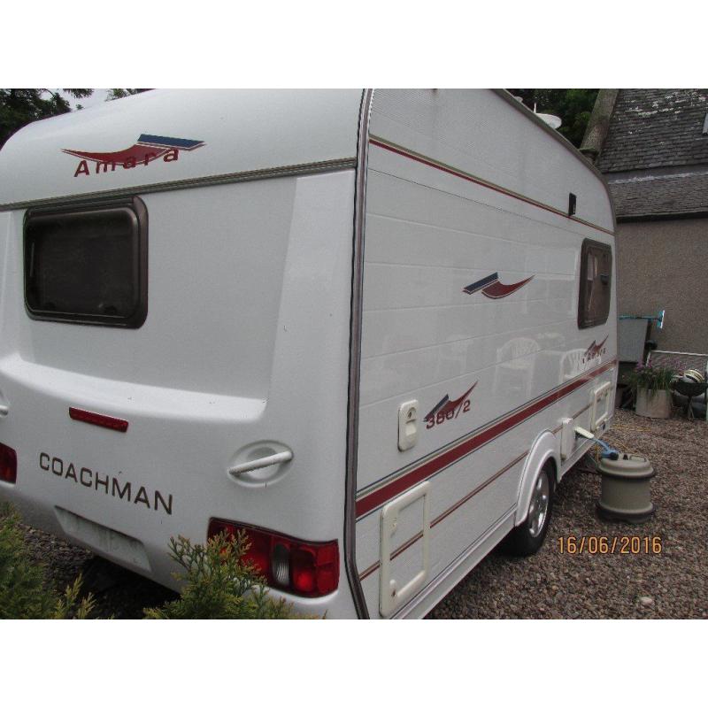15FT Coachman Amara 380 //2 berth with Motor Mover and Awning