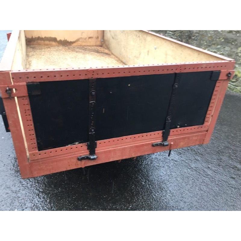 8x4 car trailer as new condition