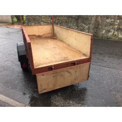 8x4 car trailer as new condition
