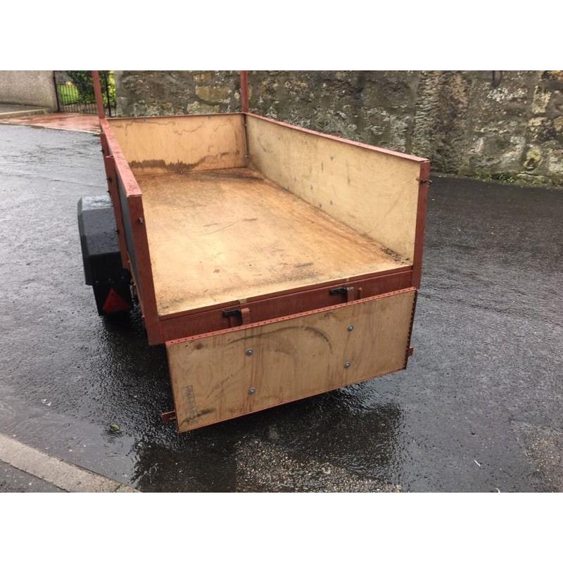8x4 car trailer as new condition