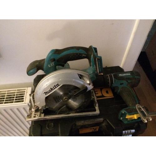 Makita Combi drill and rip snorter (bodies only)