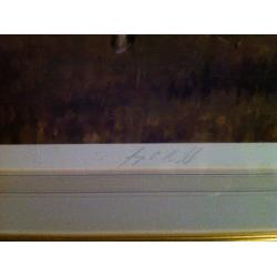 Rare Framed Graham Isom Ltd Edition 173/500 Racing Print Signed by Jonjo O'Neill & Artist