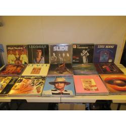 JOB LOT BUNDLE OF OVER 250 TWO HUNDRED FIFTY ASSORTED GENRE VINYL RECORDS SUIT TRADER CAR BOOTER