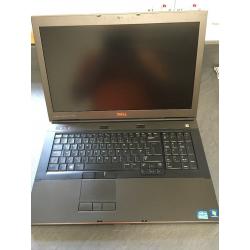 Dell Precision M6600 Laptop, i7-2720QM CPU, 32GB Ram, 256SSD, K3000M 2GB Win 10 Pro