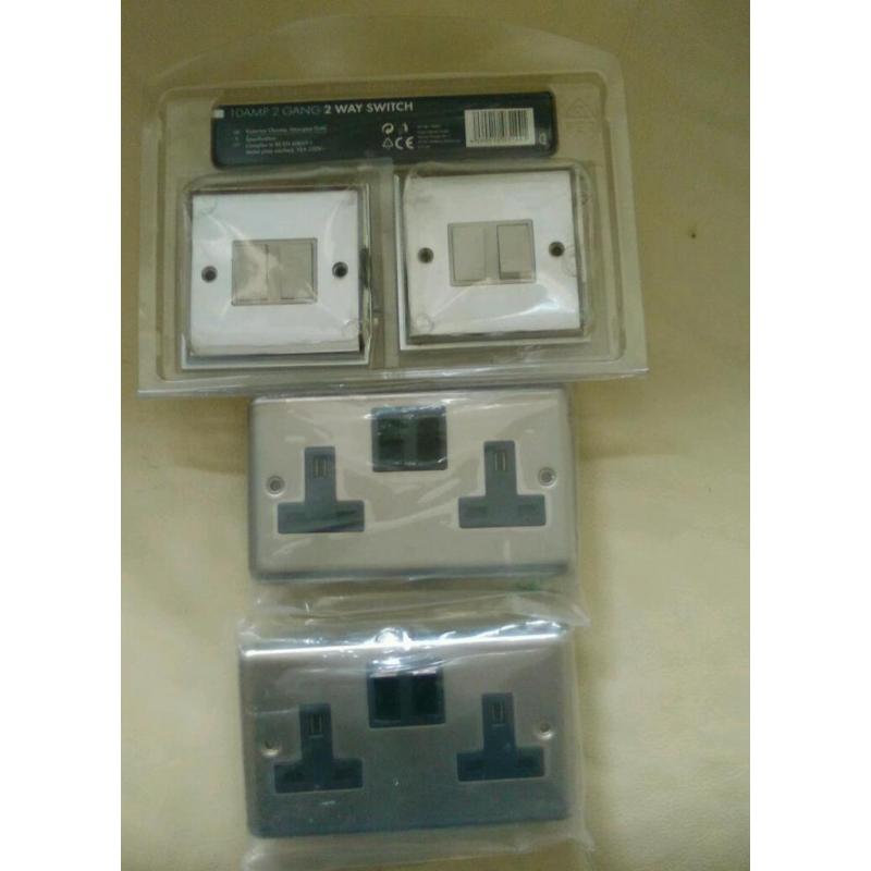 Sockets and switches