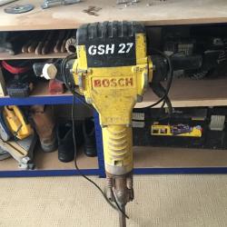 Bosch GSH heavy duty concrete breaker 240 volt
