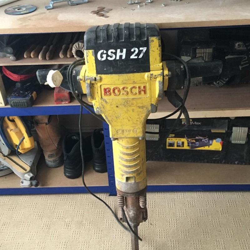 Bosch GSH heavy duty concrete breaker 240 volt