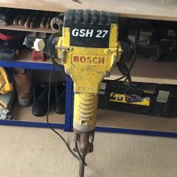Bosch GSH heavy duty concrete breaker 240 volt