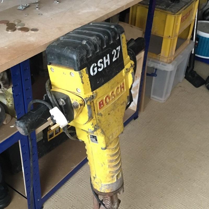 Bosch GSH heavy duty concrete breaker 240 volt